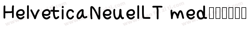 HelveticaNeuelLT med字体转换